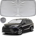 KAYZT Windshield Sun Shade for 2021-2025 Toyota Sienna Foldable Sunshade Front by KAYZT