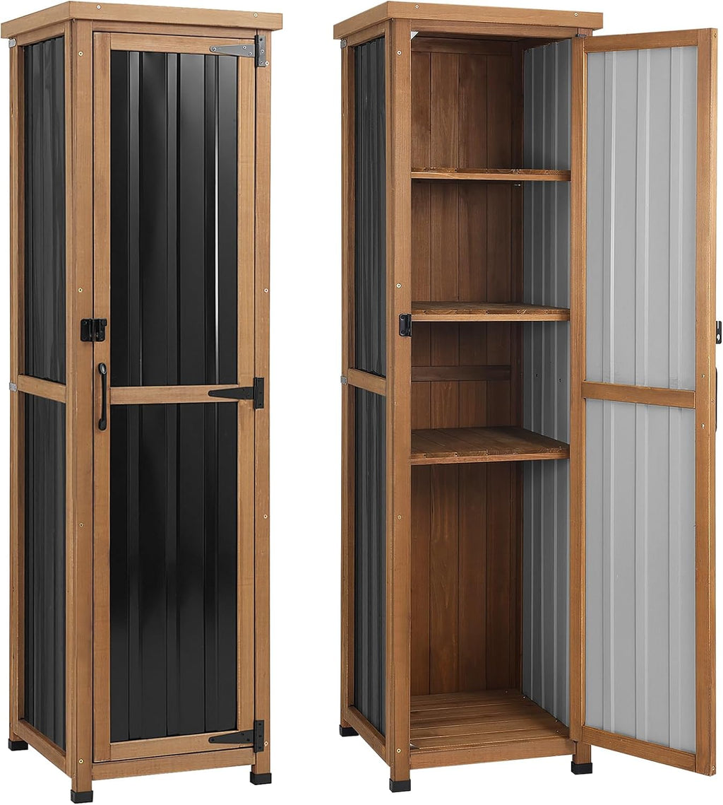 62" h tall narrow outdoor storage cabinet with, main product view