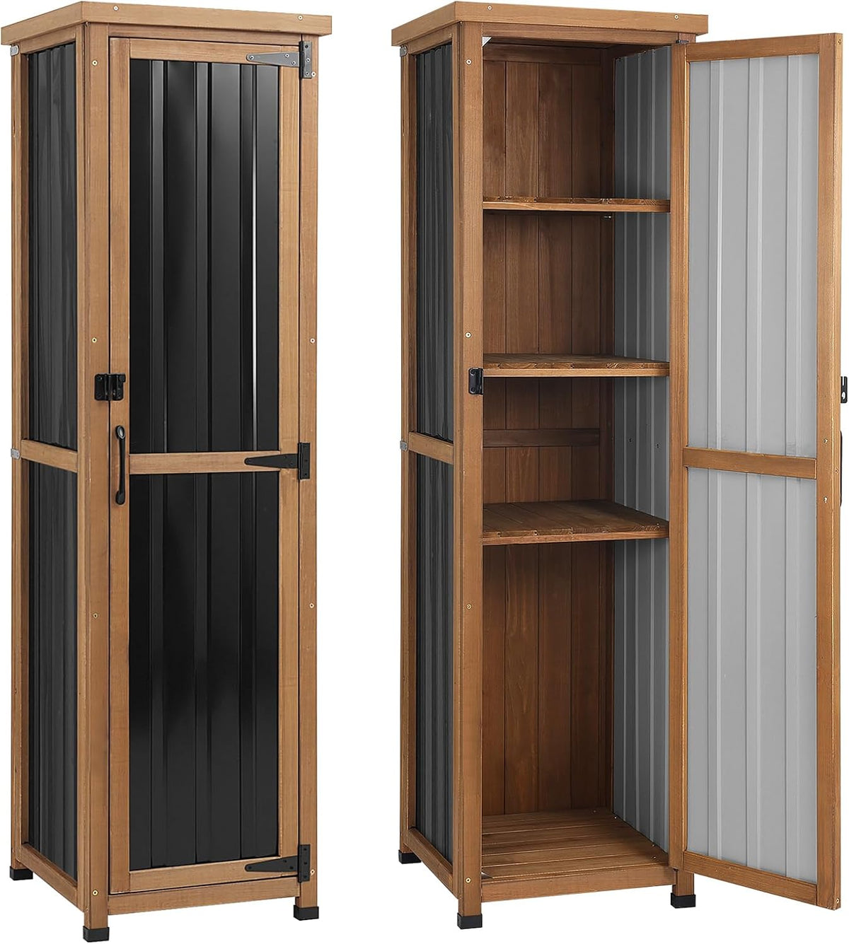 62" h tall narrow outdoor storage cabinet with, main product view