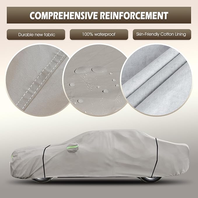 Migaven 6 Layers Car Cover Custom Fit - Image 2