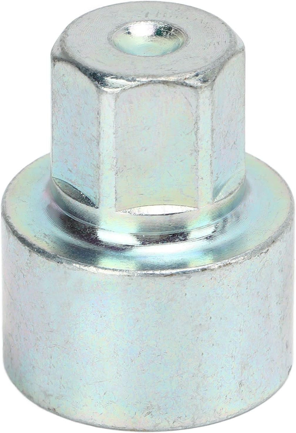 Oumefar Wheel Lock Lug Nut Remover Tool, Metal Wheel Lock Key Anti Theft Lugnut Socket Replacement for Car 1 3 5 6 7 Series X1 X2 X3 X4 X5 X6 Z4 (053)