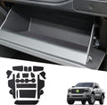 2024-2026 Ranger Door Slot Mats for 2026 Ford Ranger Accessories Anti-Slip Groove Interior Mats Compatible with 2024 2025 2026 Ford Ranger XL/XLT/Lariat/Raptor(17PCS/Sets)