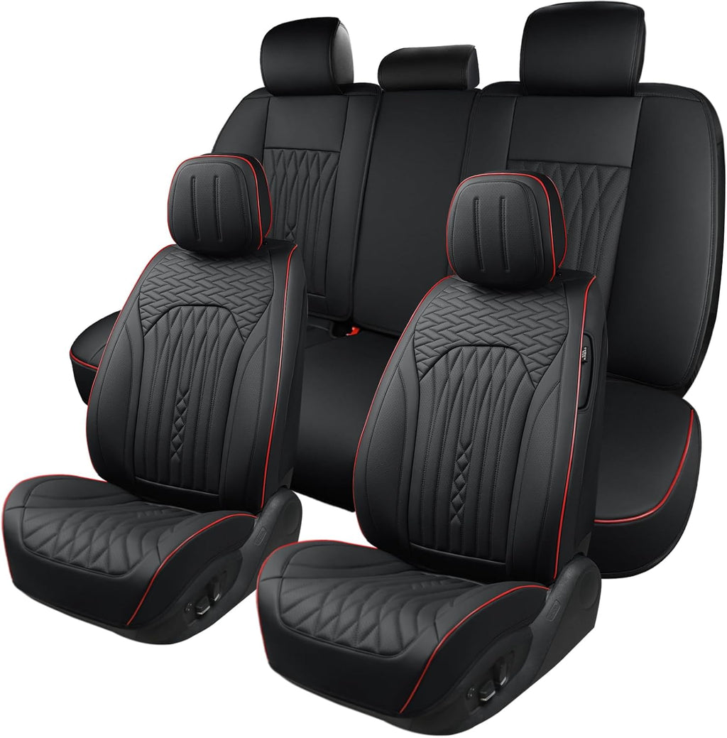 Car Seat Covers Full Set, Leather Seat Covers