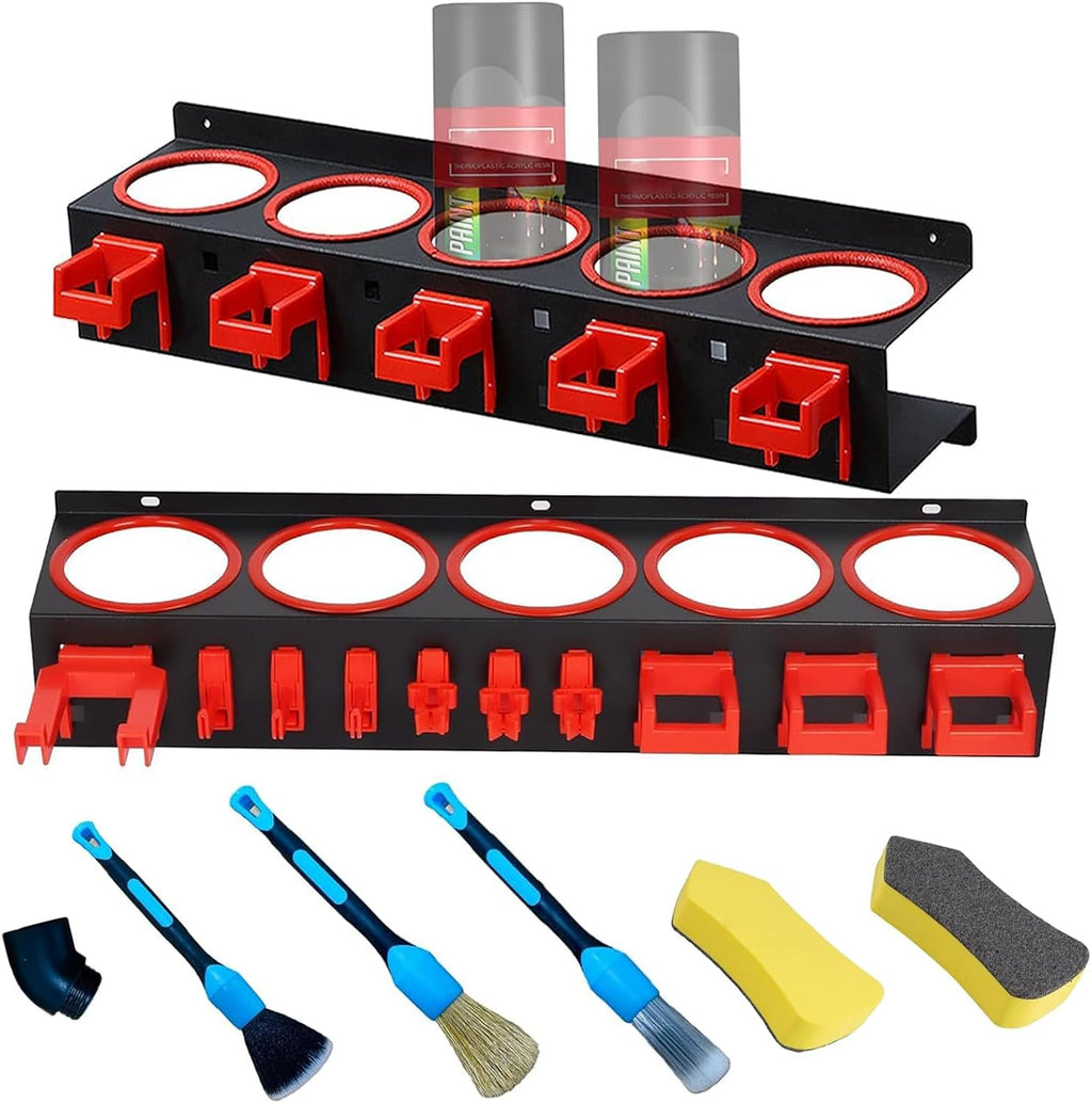 Spray Bottle Holders, Spray Bottle Rack Storage, Wall Mounted Spray Paint Can