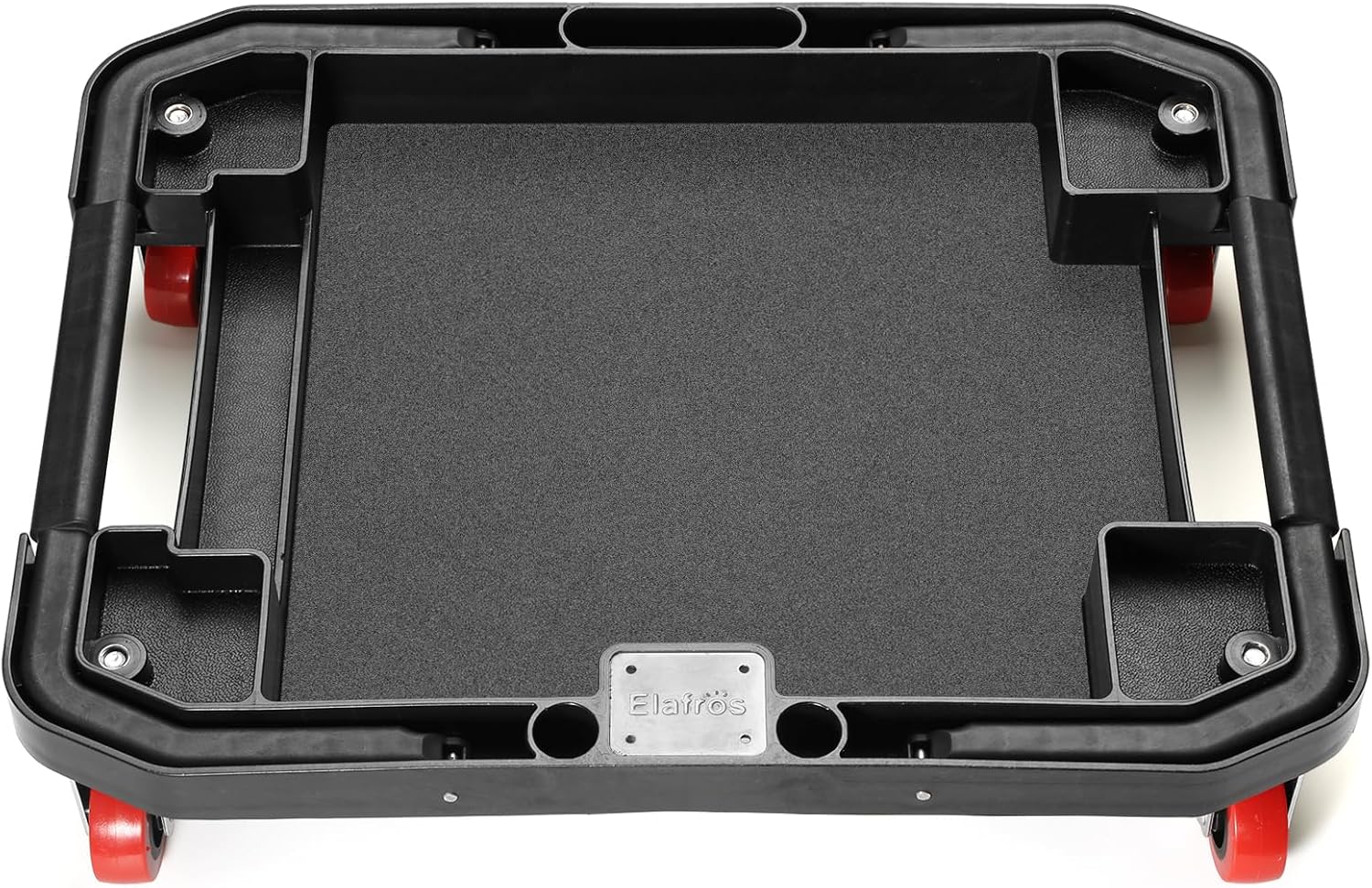 ELAFROS Tool Creeper Rolling Tray with 4 Swivel Casters, 55 lbs Capacity | Caddy Tray for Automotive Mechanics, DIY Garage Repair, Rolling Tool Organizer, Parts Tray, Workshop Service Cart Storage
