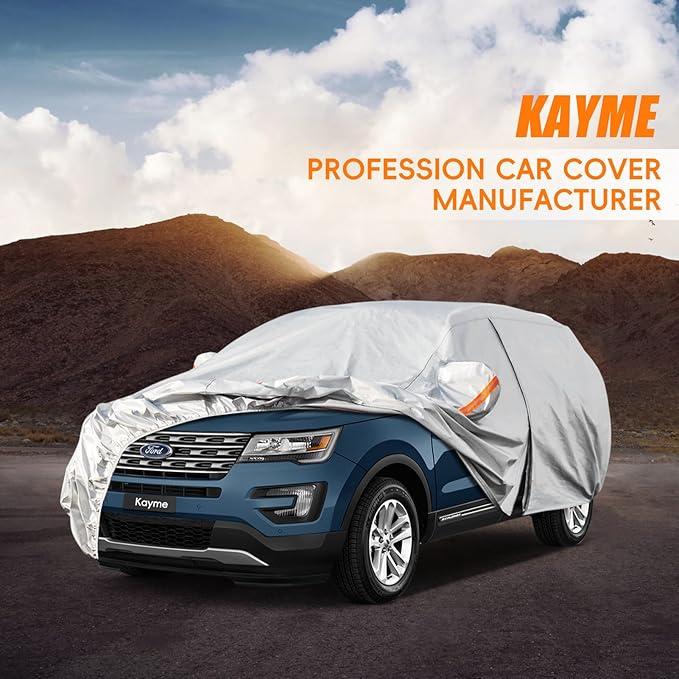 Kayme 6 Layers SUV Car Cover Custom Fit - Image 7