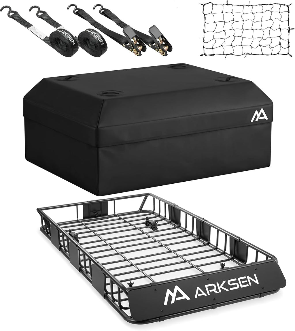 ARKSEN 64 x 34 x 6 Inch Universal Roof Rack