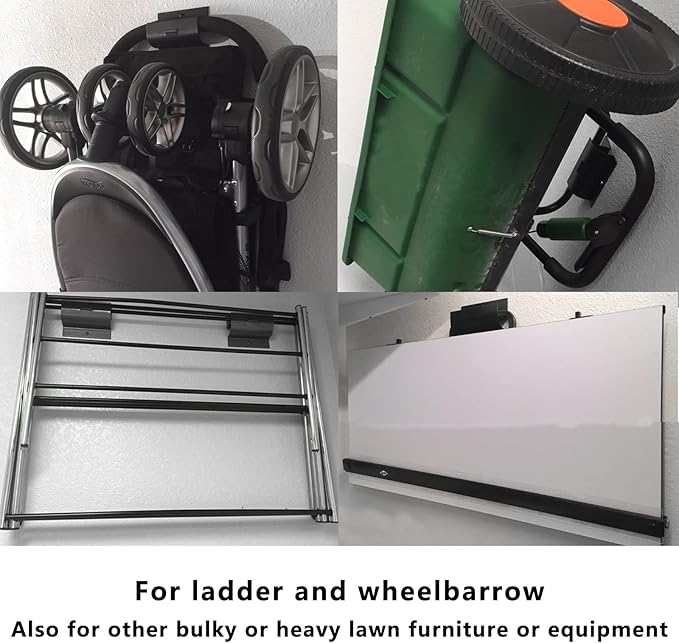 Heavy-Duty Wall Mount Ladder Hooks - Image 5