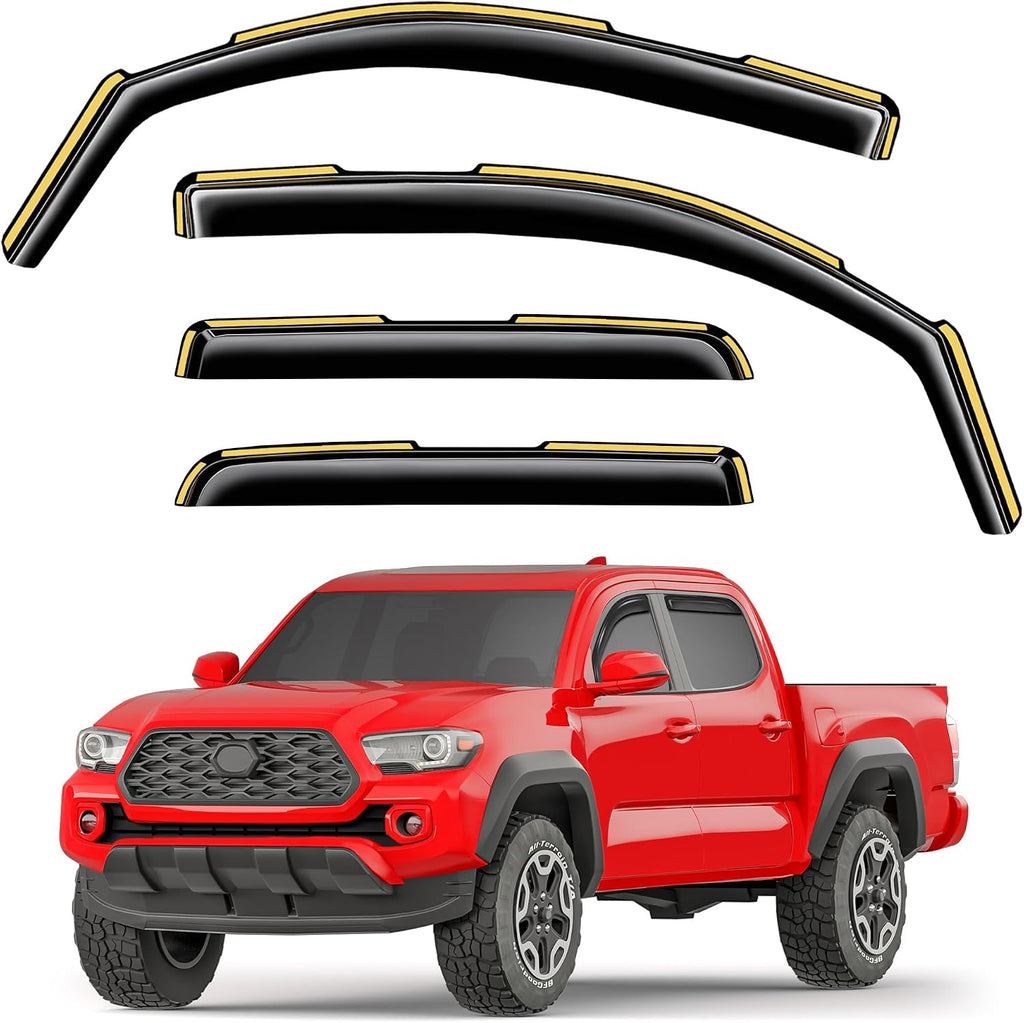 in-Channel Window Rain Guards Fit