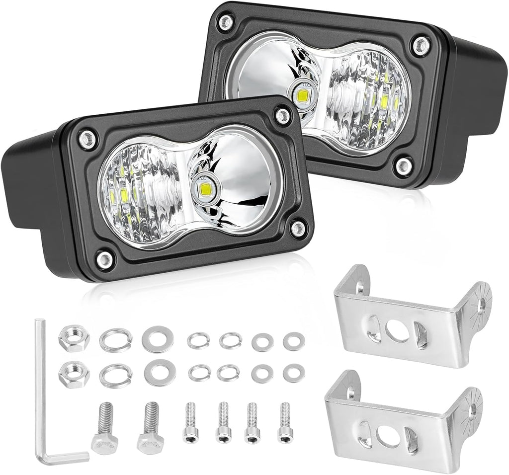led pods 3 inch 40w cree led off, main product view