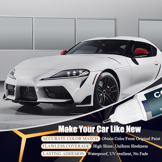 1F7 Classic Silver Metallic Touch Up Paint - Image 4