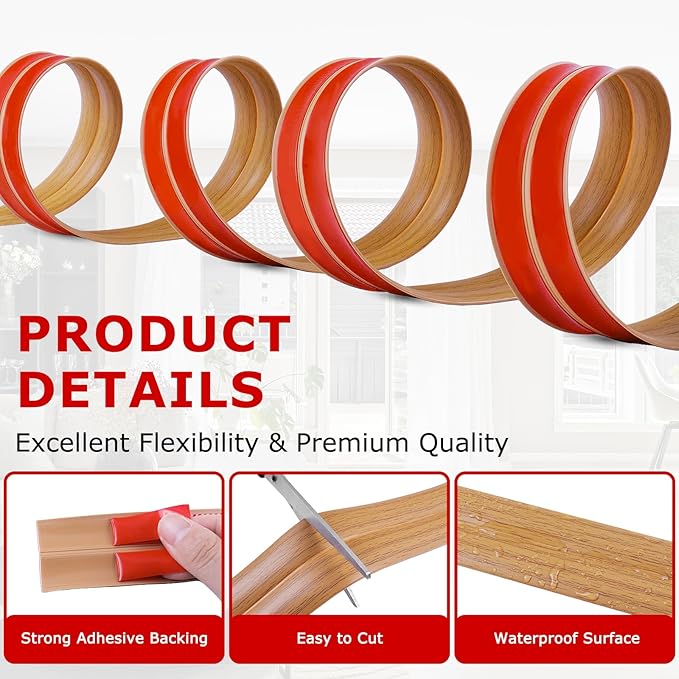 Flexible Wall Corner Protector Moulding Trim Peel and Stick Wall Corner Guards - Image 2