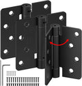 4 inch self closing door hinges,3-pack spring hinges,1/4", main product view