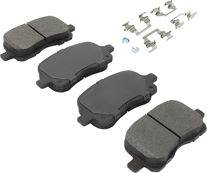 Premium Ceramic Front Brake Pads Compatible - Image 2