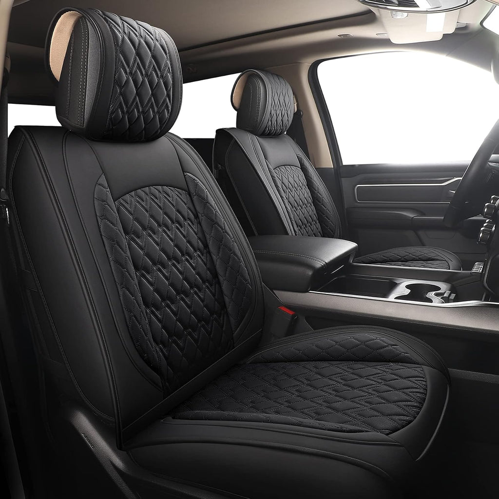 JOJOBAY Car Seat Covers for Dodge Ram Full Set, Fit Ram 2009-2023