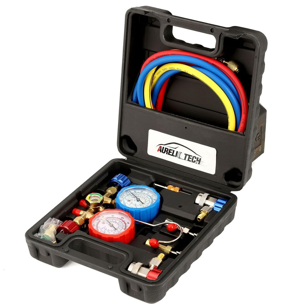 3 way ac manifold gauge set, fits for, main product view