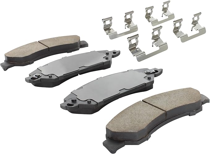 Premium Ceramic Front Brake Pads Compatible - Image 2