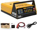 AUTOOL EM365 Inverter Programming Power Supply, Power Inverter for Car, 12V Automotive Battery Maintainer with 400A Rated Current, Adjustable 10.8-15V, Multi-Protection