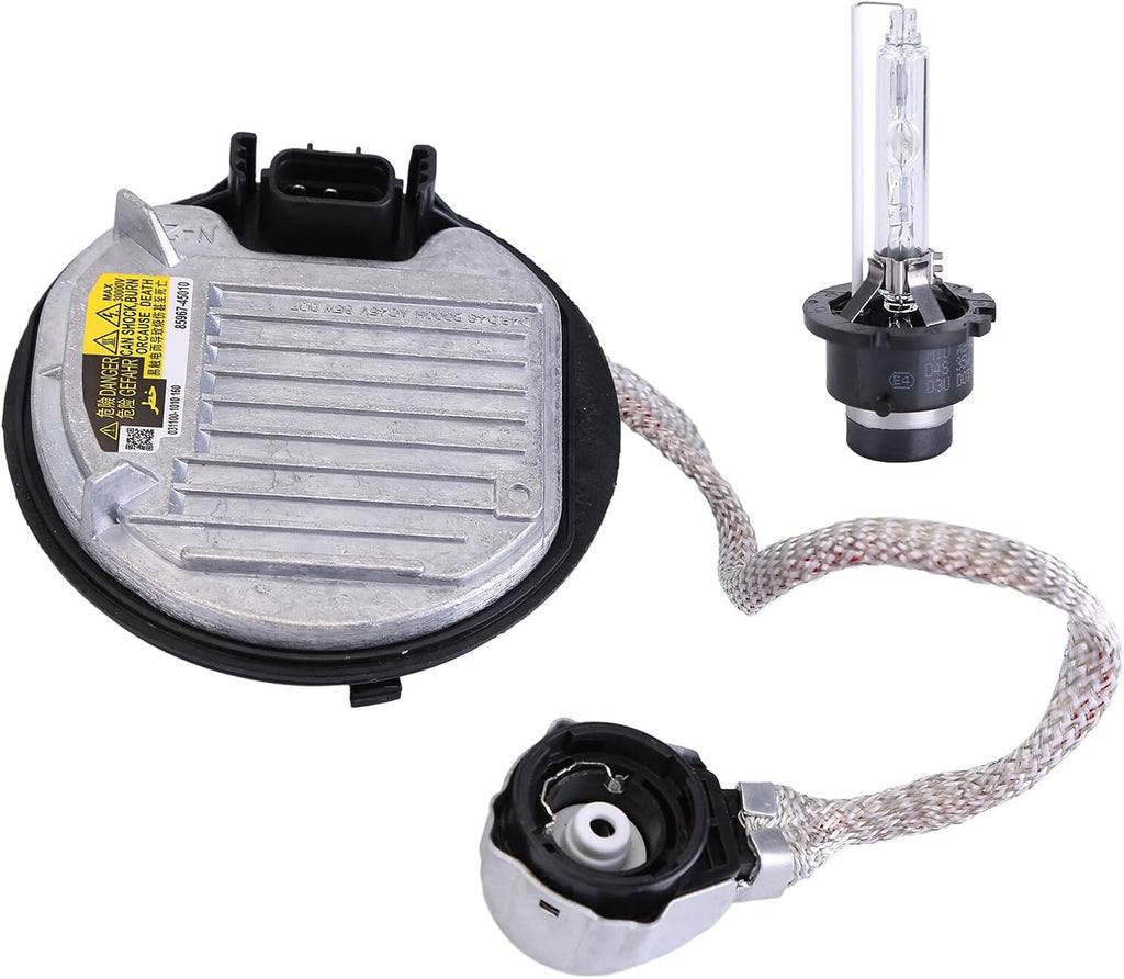 PHEZEN Xenon HID Headlight Ballast Control Unit with D4S Bulb Compatible with 2012-2015 Lexu*s LX570 RX350 IS250 IS350 & 2011-2015 Toyot*a Avalon Prius Avensis,replaces85967-45010 85967-08020