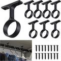 leifide 8 pcs 1 5/16 inch round closet, main product view