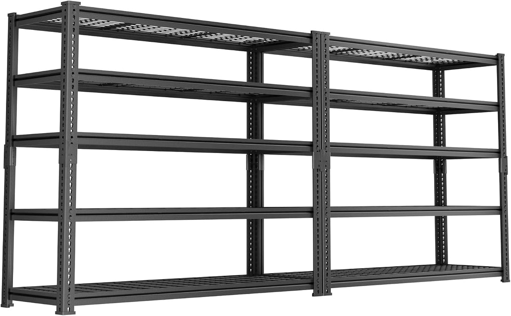 Storage Shelves Heavy Duty, 5-tier Adjustable Metal Industrial Utility Shelf