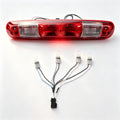 Dasbecan GM25890530 Red Rear Center High Mount Brake Light Compatible with GMC Sierra Chevy silverado 1500 2500 HD 3500 HD 2007-2014 Replace 923-247 25890530 Led Red Housing 3rd Tail Brake Lamp