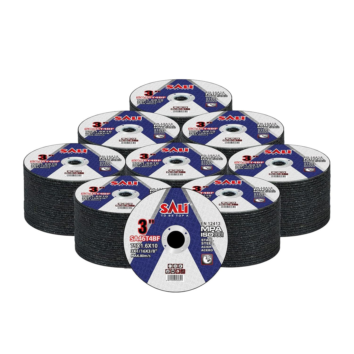 sali 200 pack cut off wheels 3 inch, main product view
