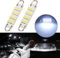 Festoon 561 562 567 564 44mm Led Light White Replacement for Car Interior Light Dome Map Light Door Courtesy Lights Trunk Light (Pack of 2)