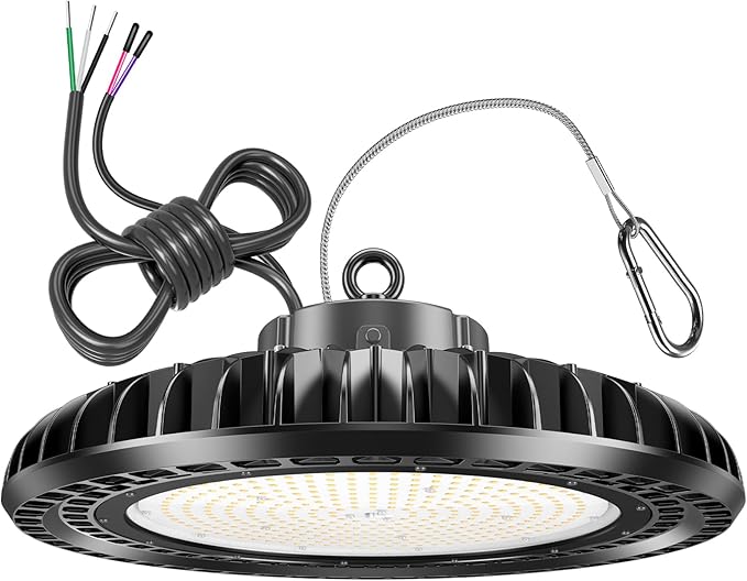 500W LED High Bay Light 72, 500LM DLC ETL Listed Industrial Grade UFO Light by YELLORE-Professionalledlightsmanufacturerspecializingincommercialandindustriallighting