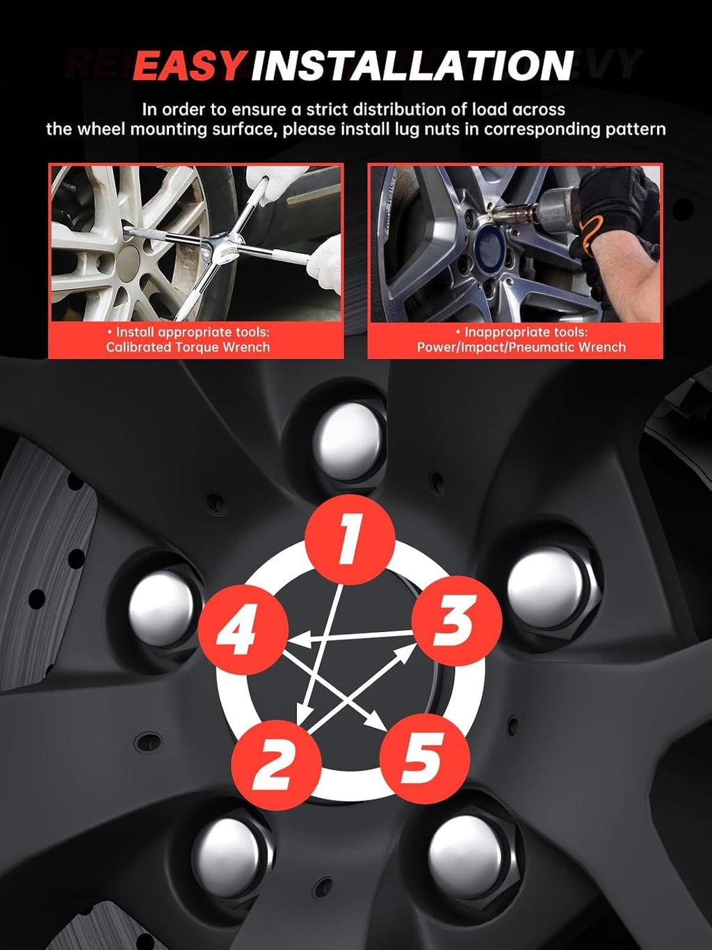 Sposuit 20 Pcs M12x1.5 Lug Nuts - Compatible with Chevrolet Cruze, Equinox, Malibu, Trax, Honda Accord, Civic, Dodge Journey, Grand Caravan, Ford Fusion, Focus, Escape - Closed End Chrome Lug Nut