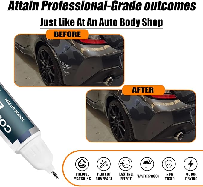 Magnetite Gray Metallic Touch Up Paint Compatible - Image 2