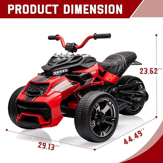 12V Kids Electric Ride-On Car - Image 4