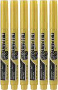 Yellow Tire Marker for Easy and Effective Repair of Car Tires, 6 Pieces, Weather