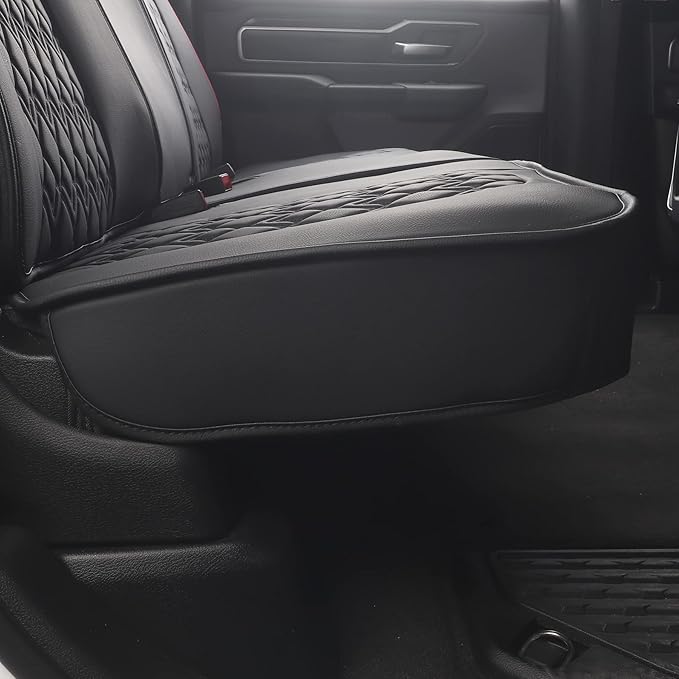 JOJOBAY Car Seat Covers for Dodge Ram, Fit 2009-2025 1500/2500/3500 HD Pick-up - Image 3
