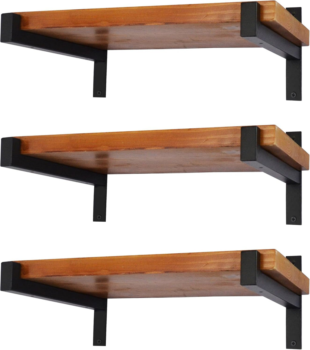 ezydecor 6 pcs heavy duty shelf brackets 13, main product view