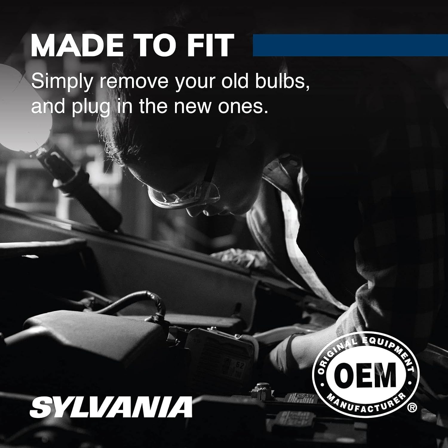 SYLVANIA - 2825 SilverStar Mini Bulb - Brighter and Whiter Light, Ideal for Interior Lighting - Map, Cargo and License Plate (Contains 1 Bulb)