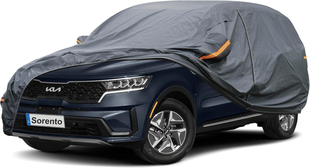Premium Car Cover Custom Fit Kia Sorento, 16 Layers Heavy Duty Car Cover