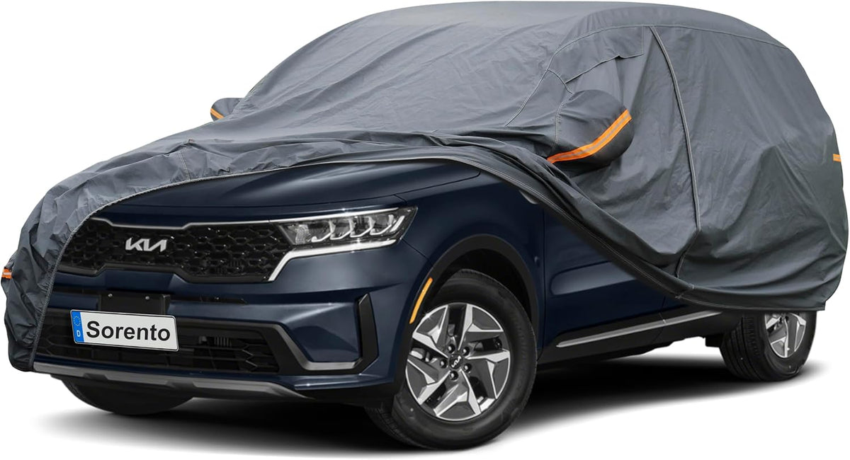 Premium Car Cover Custom Fit Kia Sorento, 16 Layers Heavy Duty Car Cover