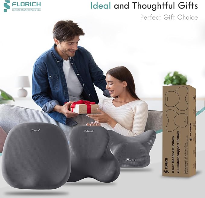 FLORICH Car Seat Cushion and Lumbar Support Pillow - Image 8
