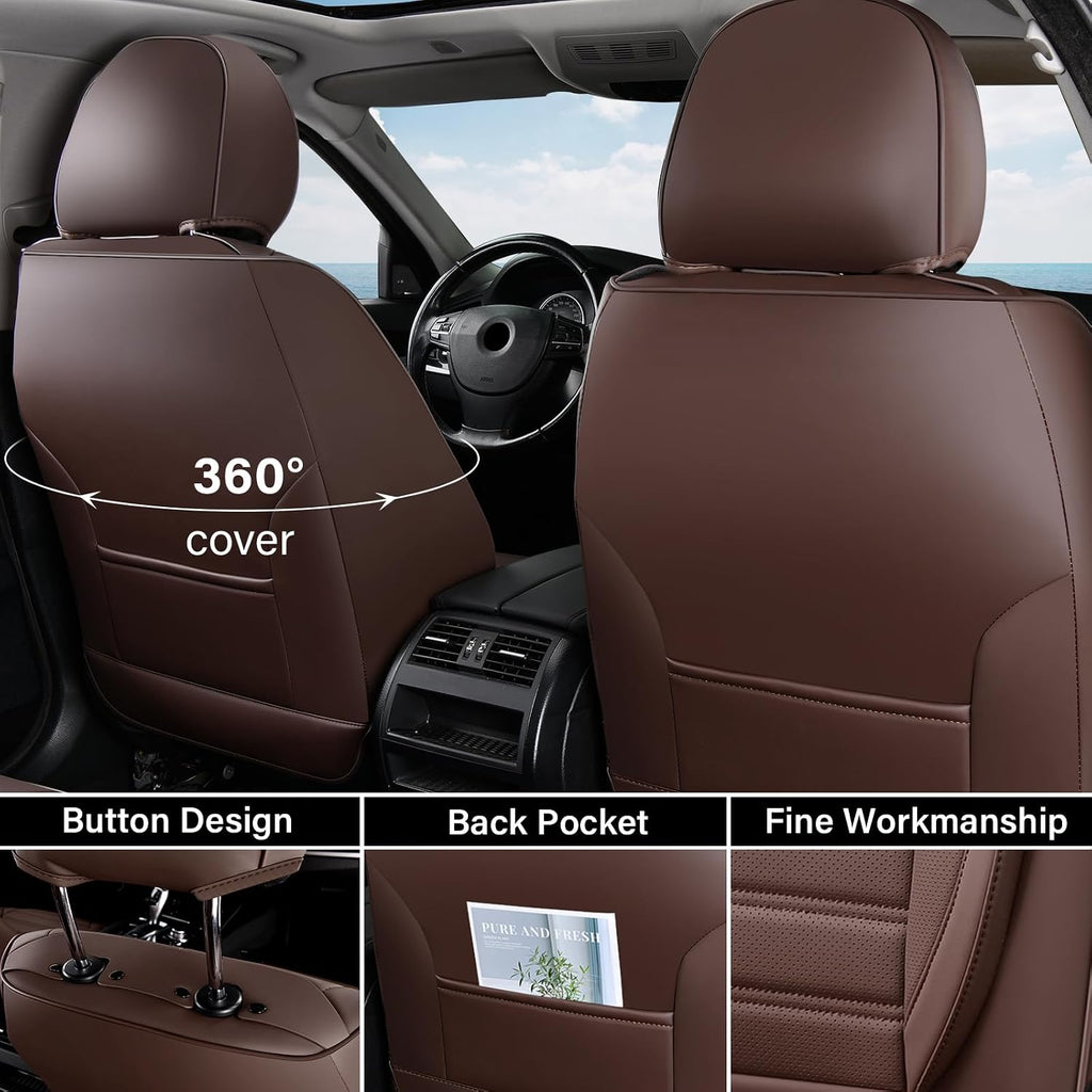 coverado seat covers, car seat covers front seats shown in use