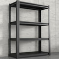 Storage Shelves, Small Shelves Unit and Storage, 4 Tier Metal Shelf by IRONFFICE