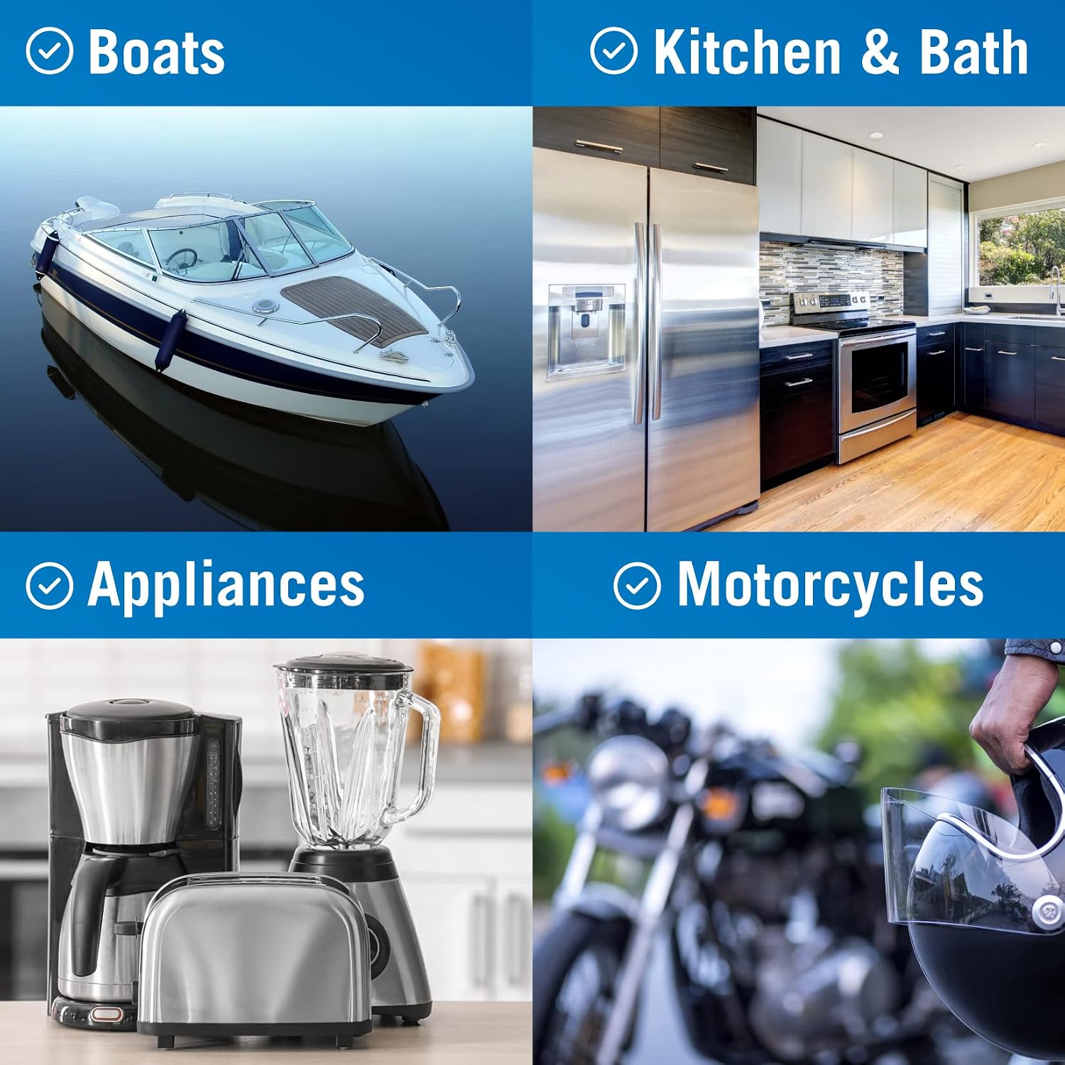 Better Boat Metal Polish Cleaner and Chrome Marine Grade for Boats Cars Aluminum Stainless Steel (reformulated)