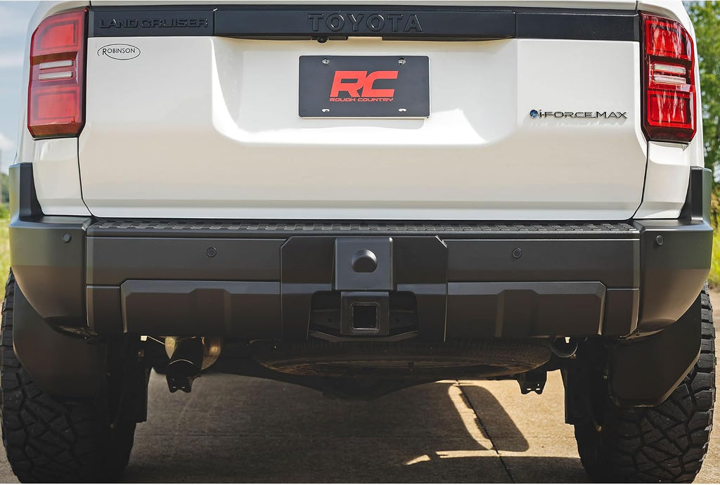 Rough Country Hitch Receiver Trim Piece for Toyota Land Cruiser – Replacement Rear Hitch Trim, OEM-Style Fit, Made in USA