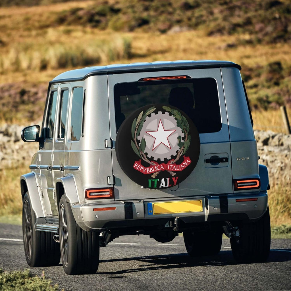 Italy Emblem Car Tire Dust Cover for Your SUV, Jeep, Rv, Trailer, Truck
