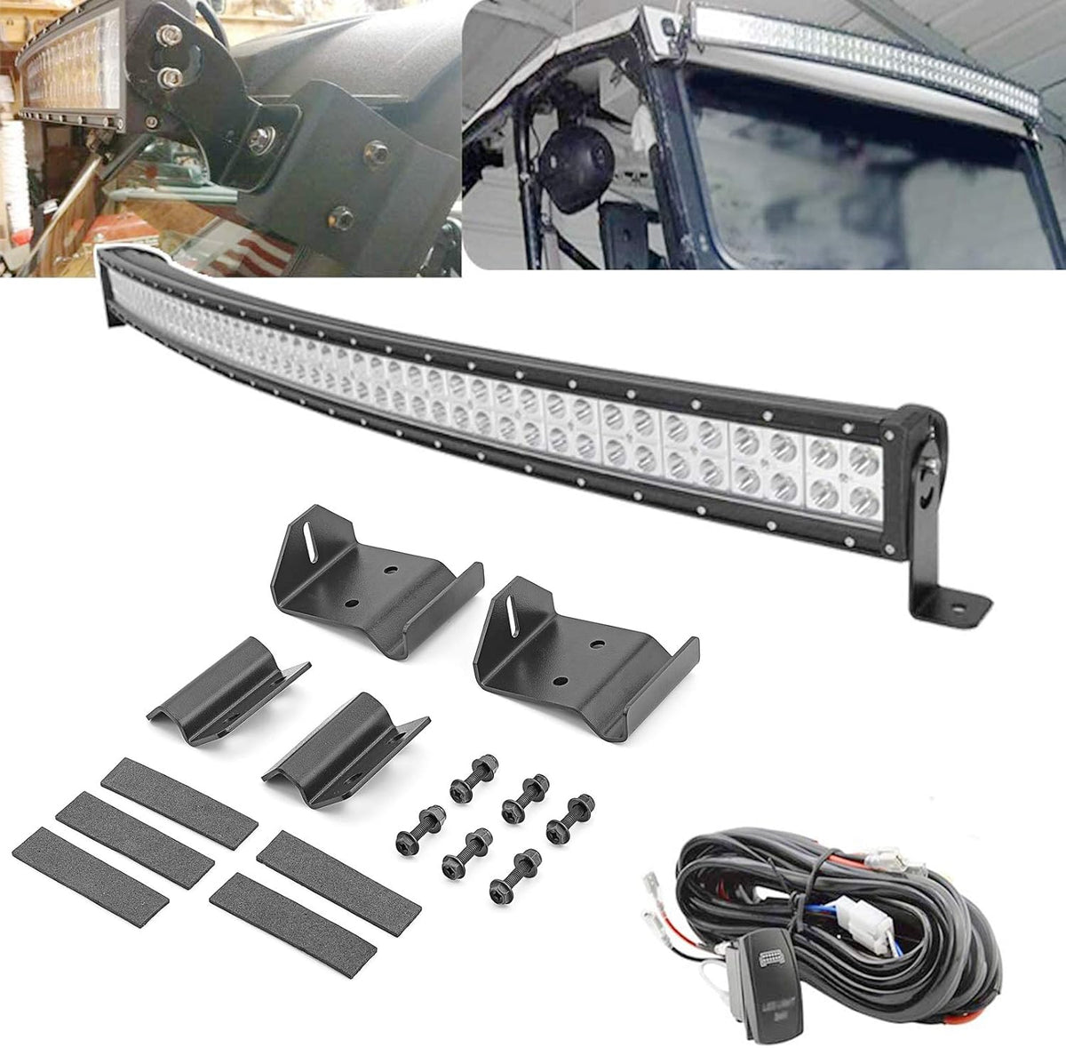 wsays 50" 288w light bar kit fit for, main product view