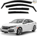 Window Deflectors Smoke Tinted In-Channel Side Window Vent Visor Deflectors by Unknown