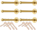 btsky 6 pack clothes rack with screws, 12, main product view