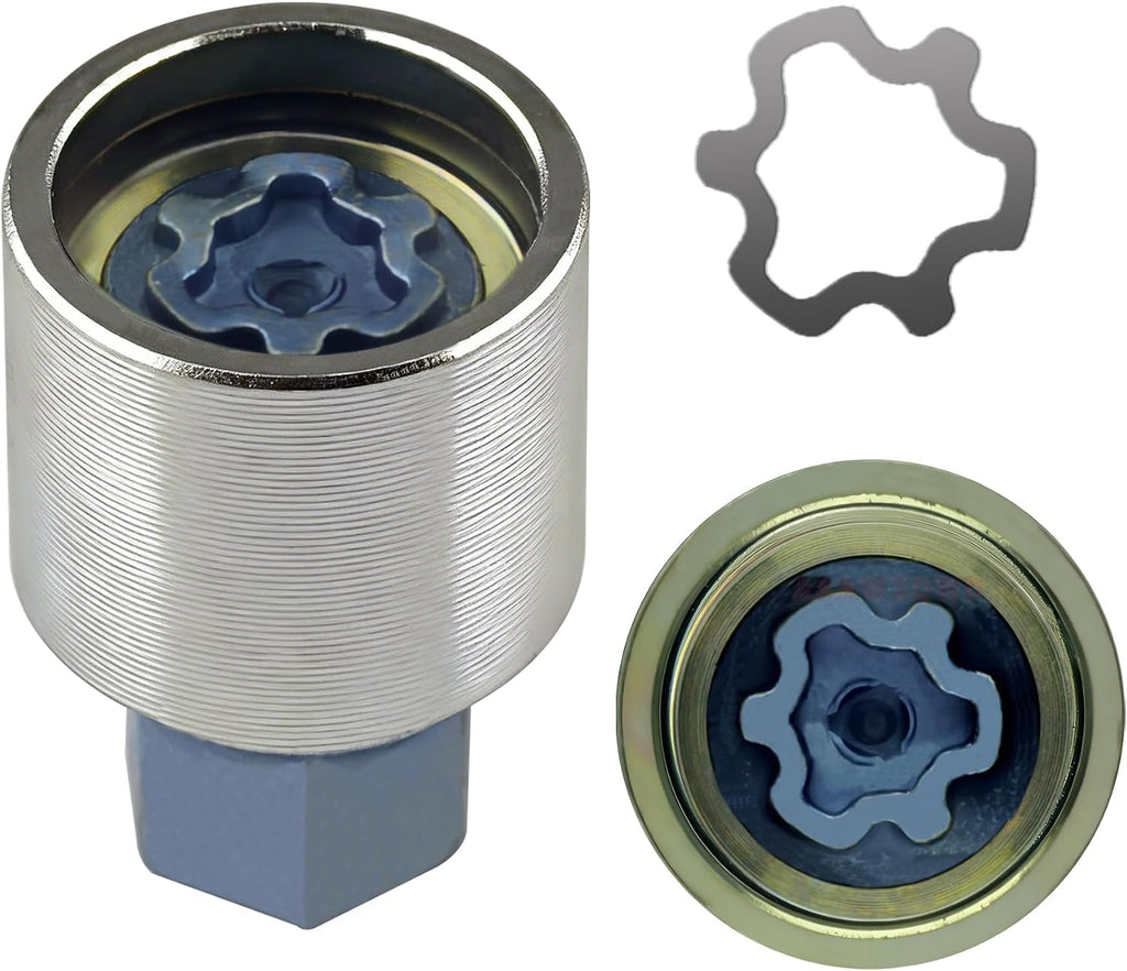 #F/806 Compatible with Audi A3 A4 A5 A6 A8 Q3 Q5 Q7 Wheel Lock Key Lug Key | F 806 Wheel Locking Nut Key Tire Lug Key Replacement