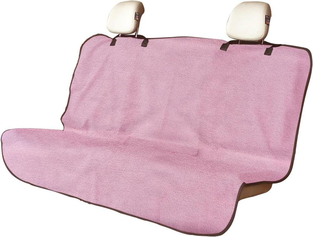 Back Seat Cover for Car Trucks Van SUV, Waterproof Rear Bench Towel Seat Covers