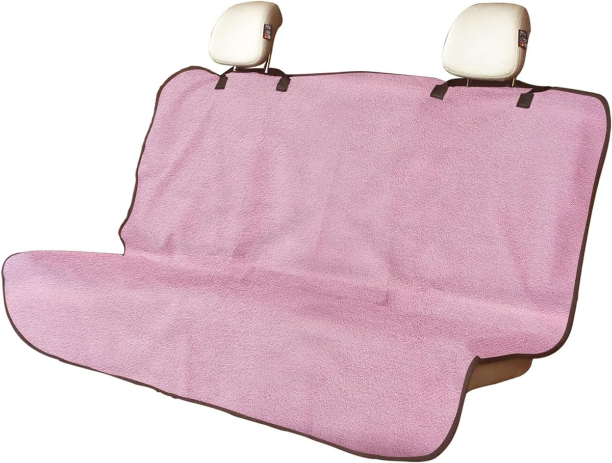 Back Seat Cover for Car Trucks Van SUV, Waterproof Rear Bench Towel Seat Covers
